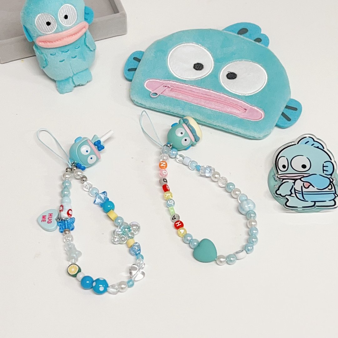 100% HANDMADE 水怪手机绳 - 挂绳/吊绳 - 塑料 