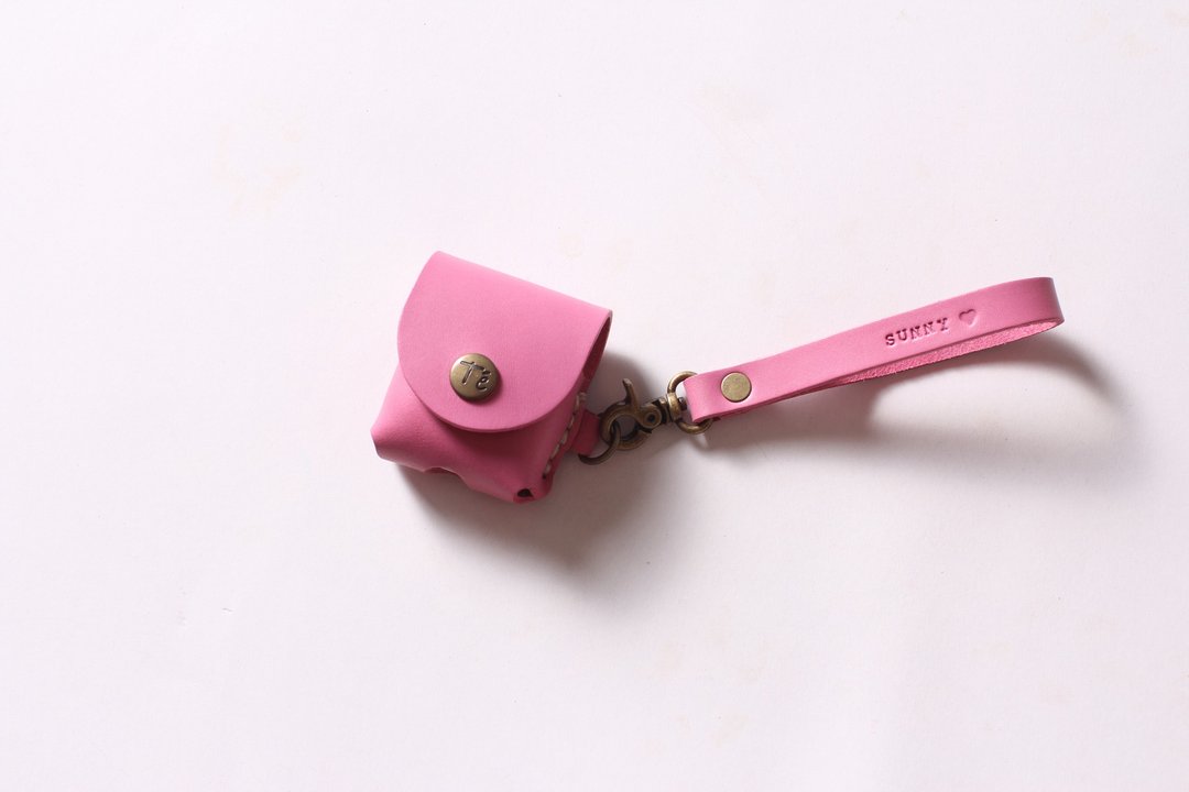 乔布斯 AirPods 苹果耳机 皮革保护套 皮套【免费刻字1-7个字】 - 耳机收纳 - 真皮 