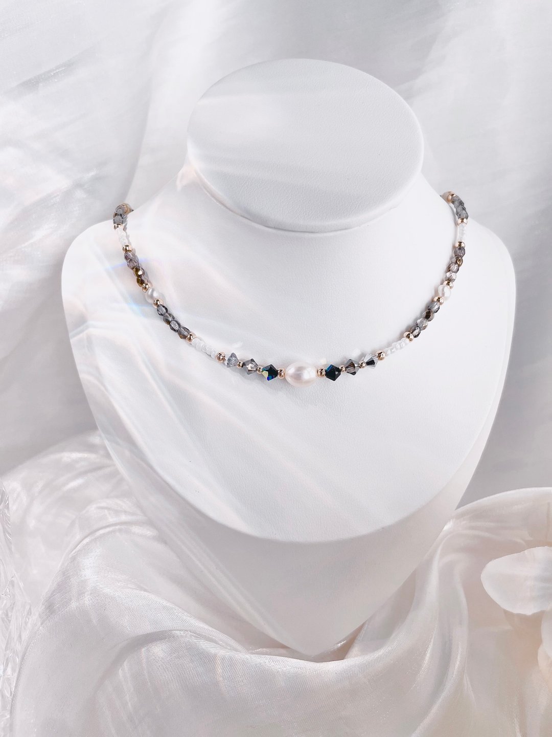 BOYFRIEND VINTAGE CHOCKER - 项链 - 水晶 