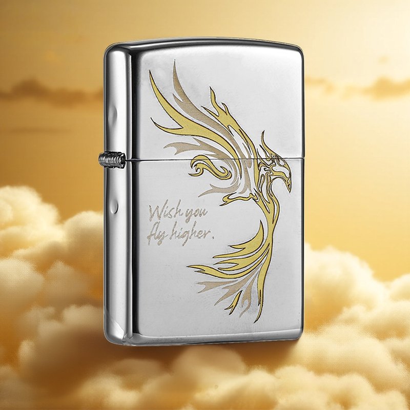 【ZIPPO官方旗舰店】飞鸿防风打火机 Z-128 - 其他 - 铜/黄铜 银色