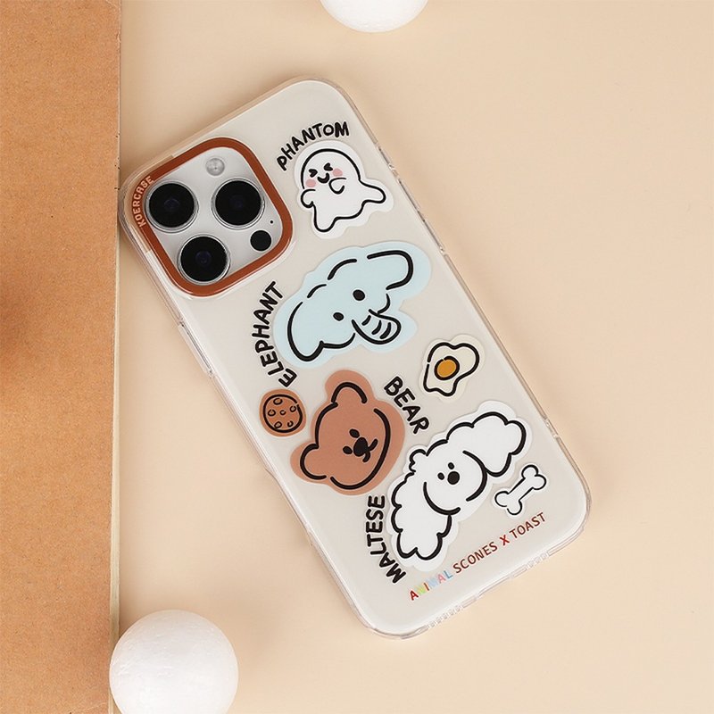 动物大聚会 小幽灵  iPhone 手机壳 - 手机壳/手机套 - 其他材质 