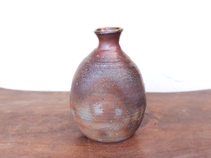 备前烧清酒瓶 t-148 - 酒杯/酒器 - 陶 咖啡色
