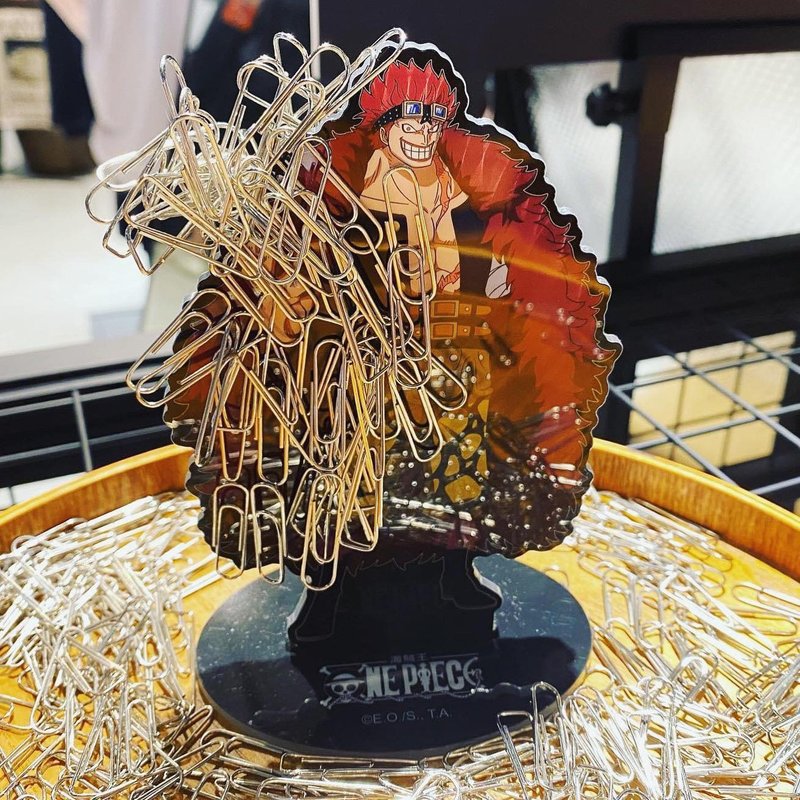 基德磁力压克力牌 航海王联名商品 - 冰箱贴/磁贴 - 塑料 黑色