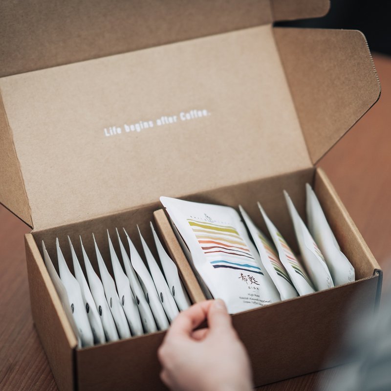 20入滤挂咖啡 Drip Bag Series 20pcs - 咖啡 - 纸 白色