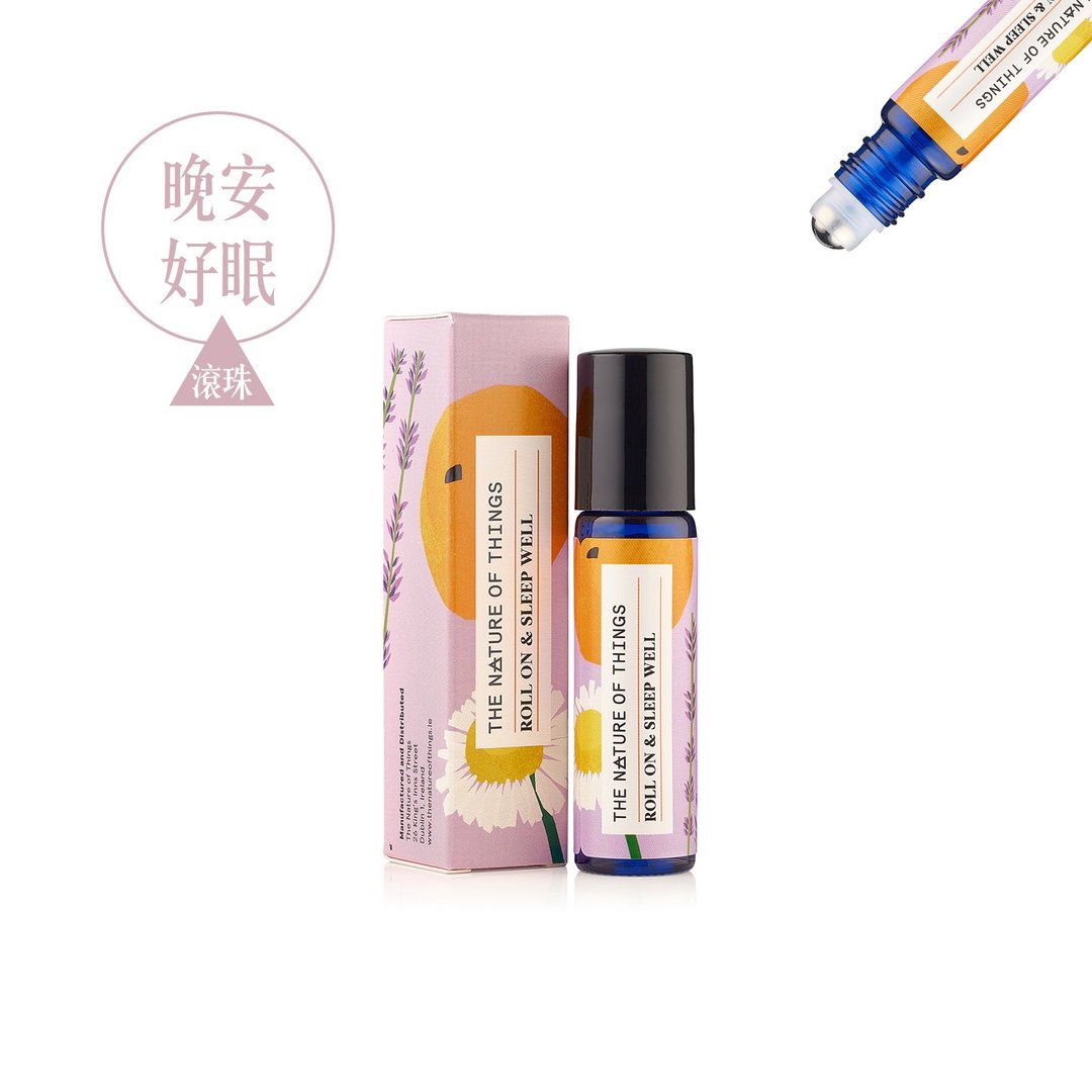 【爱尔兰原装】晚安好眠 | 随身滚珠精油棒/薰衣草/柑橘/洋甘菊 - 香薰/精油/线香 - 精油 