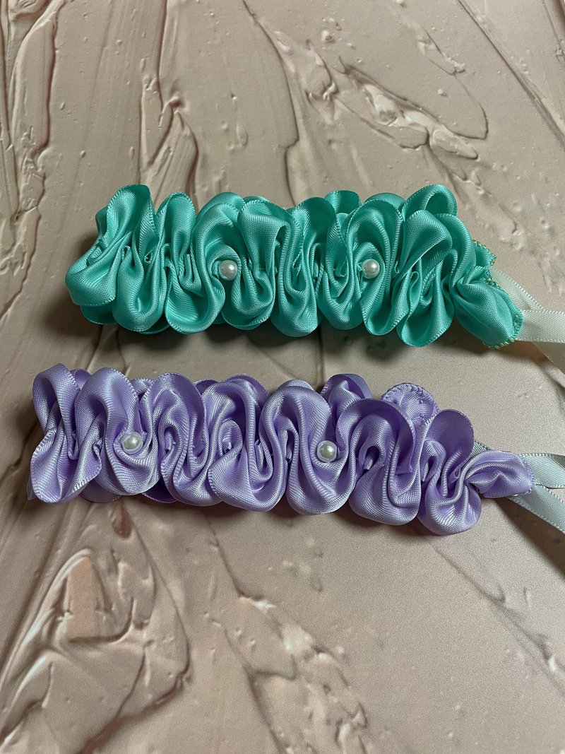 Satin Necklace | 缎带の曲奇饼宠物项链 - 衣/帽 - 聚酯纤维 