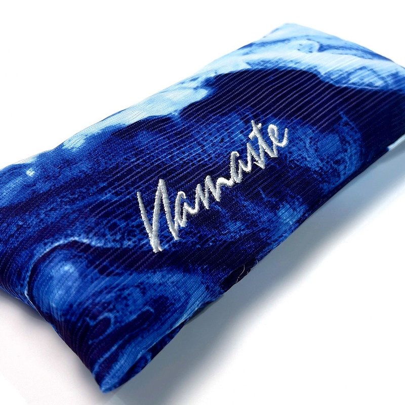 【NAMASTE】纾压眼枕 - 泼墨蓝 - 运动/健身用品 - 植物．花 蓝色