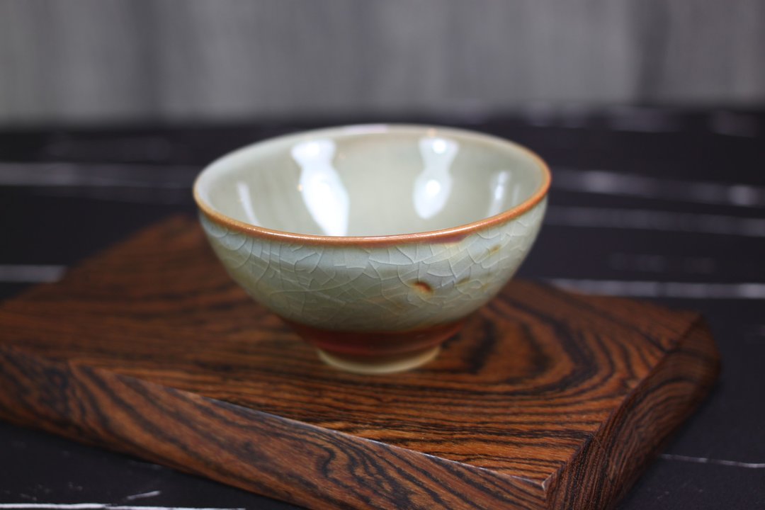【沐春生活】钧釉 柴烧茶杯 莺歌陶艺名家叶敏祥作品 - 茶具/茶杯 - 瓷 