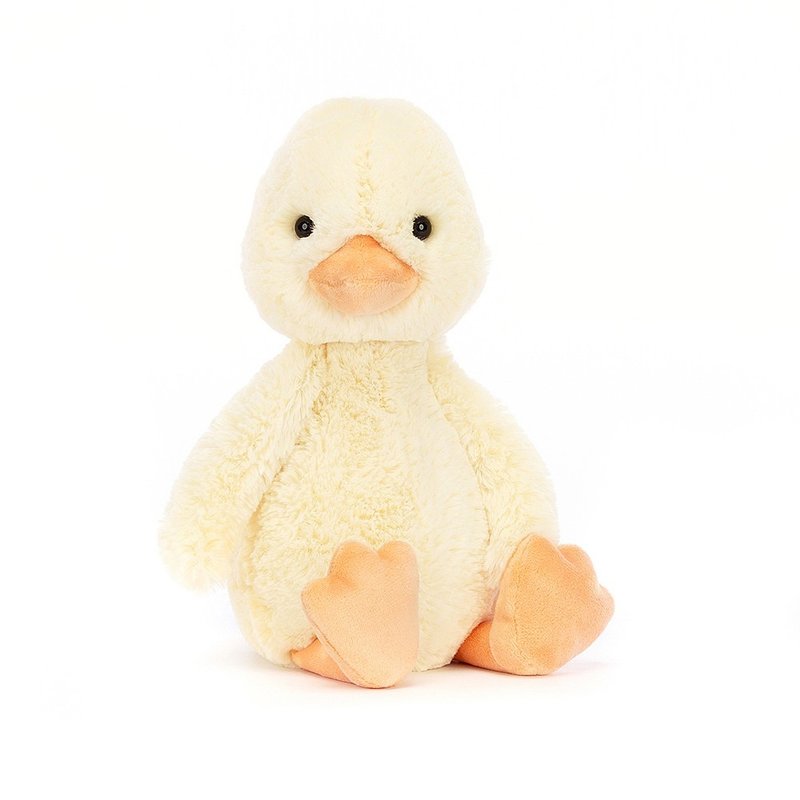 Jellycat Bashful Duckling 黄色小鸭 31cm - 玩偶/公仔 - 聚酯纤维 黄色
