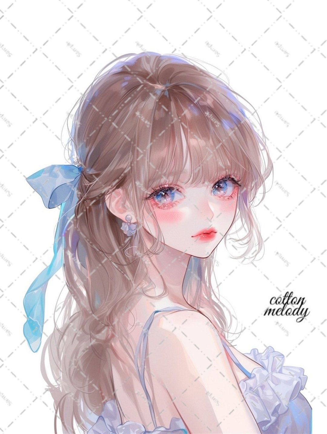 原创贴纸 no.6472 人物贴纸 原创贴纸 人物贴纸 女孩贴纸 原创人物贴纸 - 贴纸 - 纸 