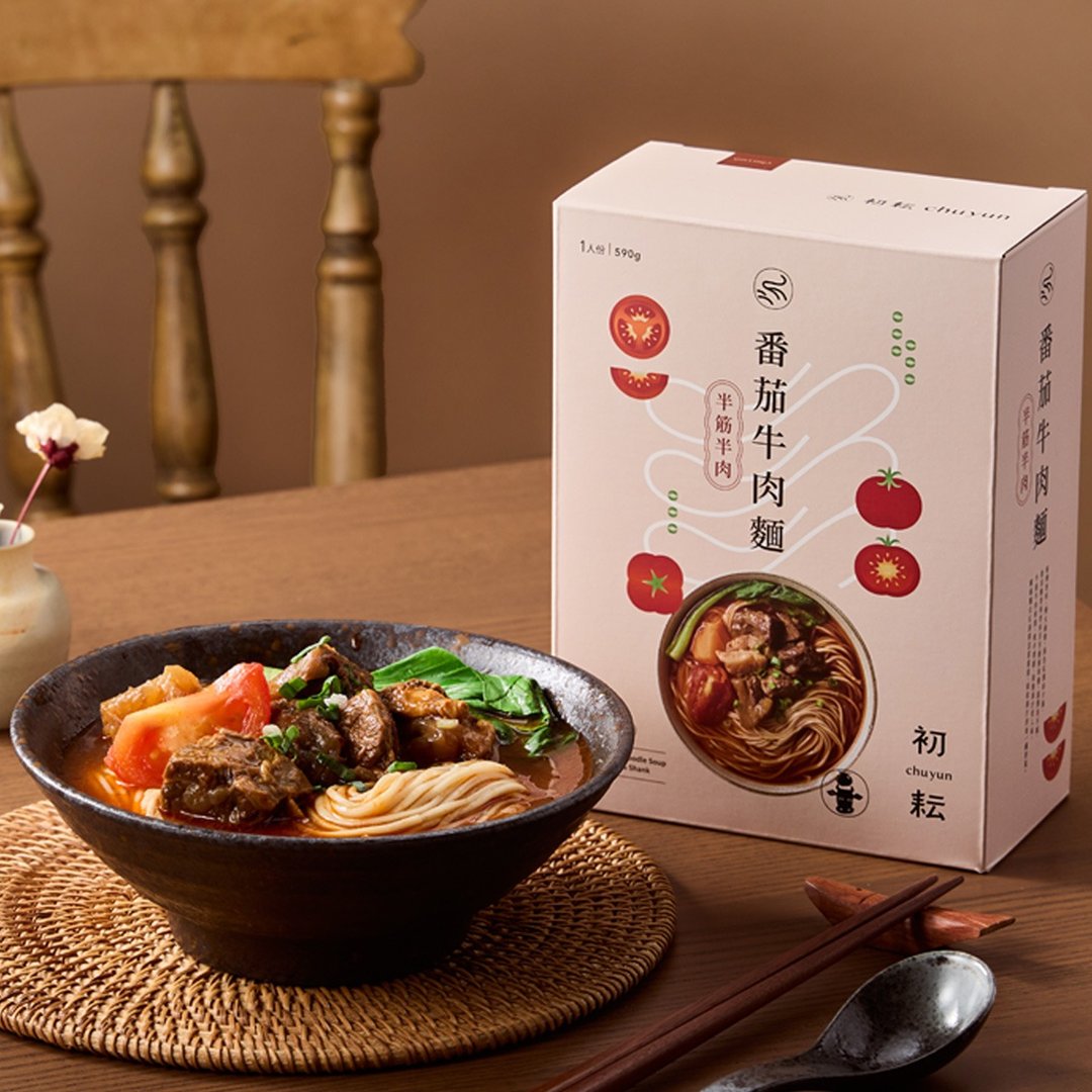 初耘-番茄牛肉面半筋半肉 - 料理包 - 其他材质 