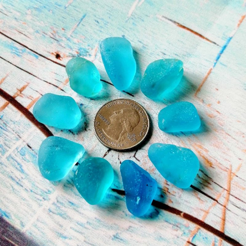 我只卖真正的正品海玻璃 - 陶艺 - 玻璃 蓝色