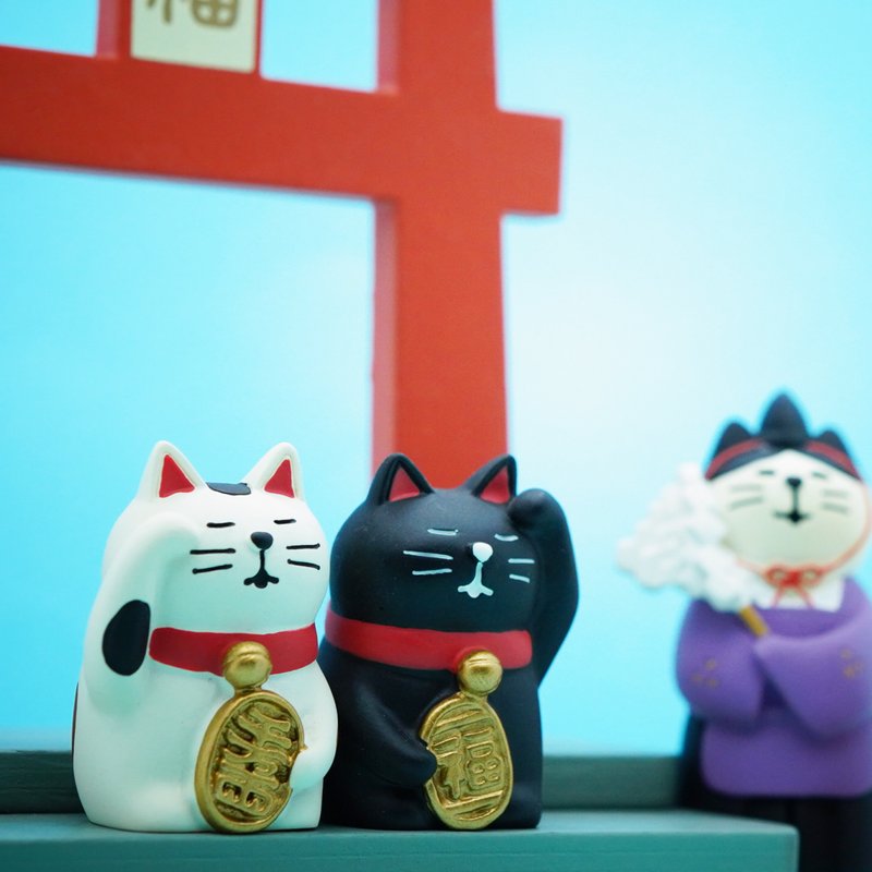 日本Decole Concombre - 招福开运系列 - 摆饰 - 树脂 多色