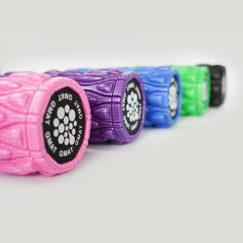 【QMAT】 33cm按摩滚筒  -单色系列 | 台湾制 - 运动/健身用品 - 环保材料 多色