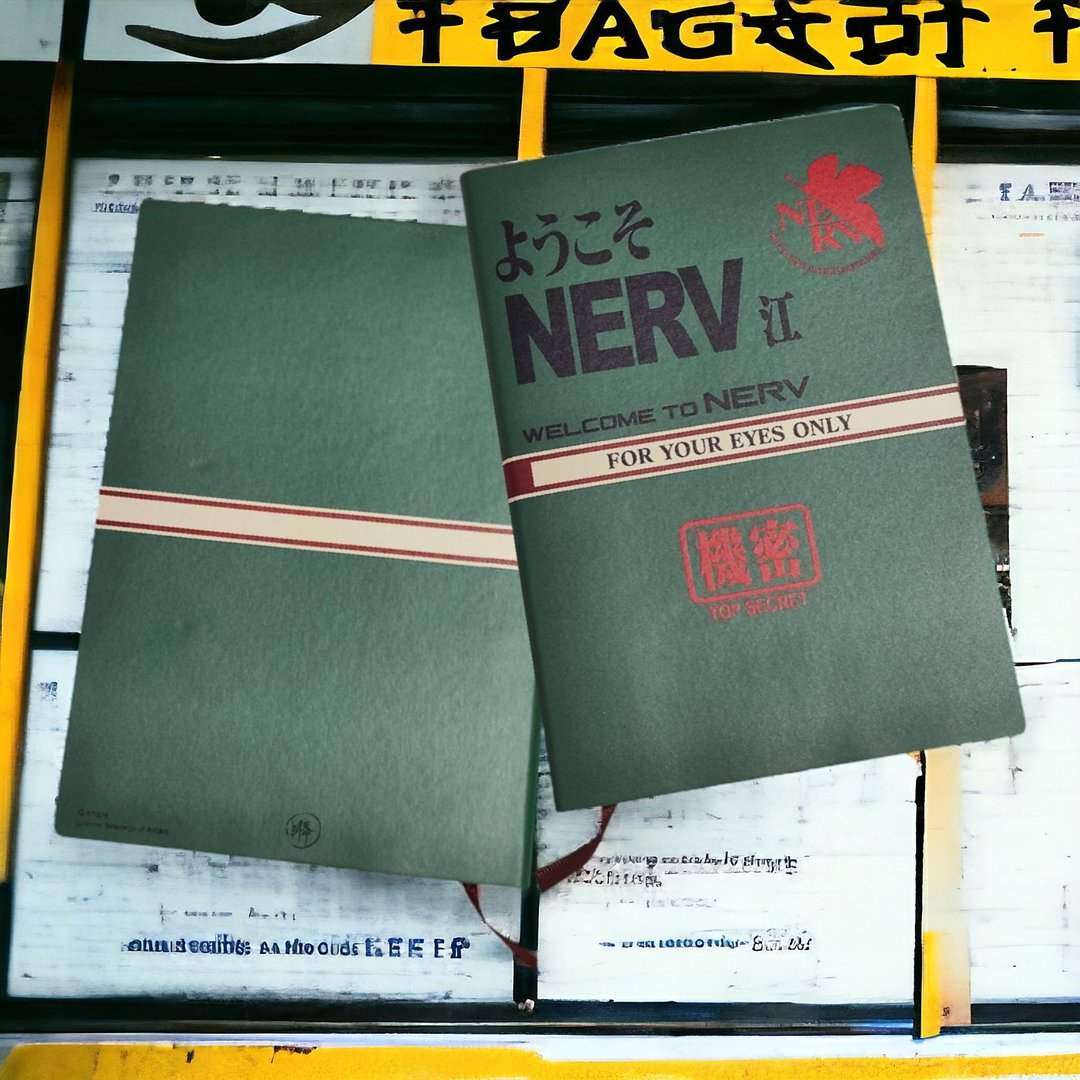 EVA A5记事簿 - WELCOME TO NERV - 笔记本/手帐 - 人造皮革 