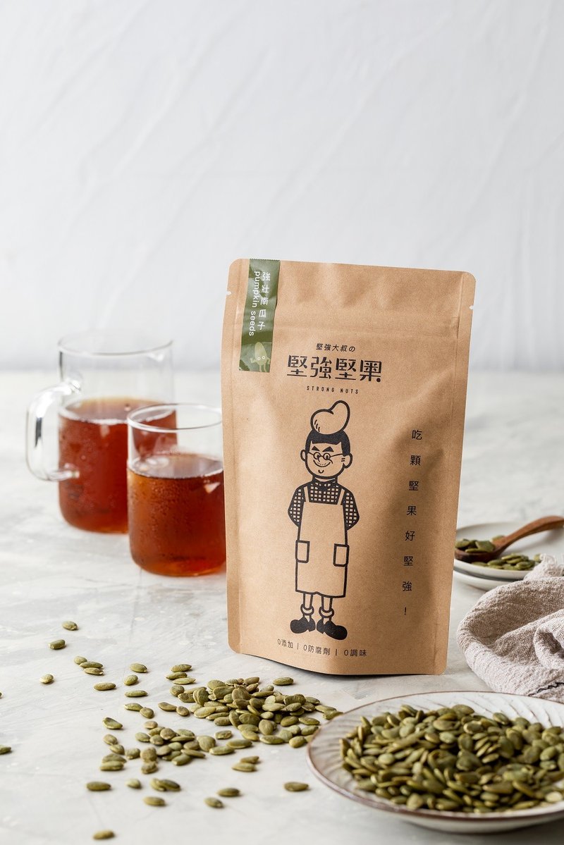 【坚强大叔的坚强坚果】男女老幼皆宜清新南瓜子270g - 坚果 - 其他材质 