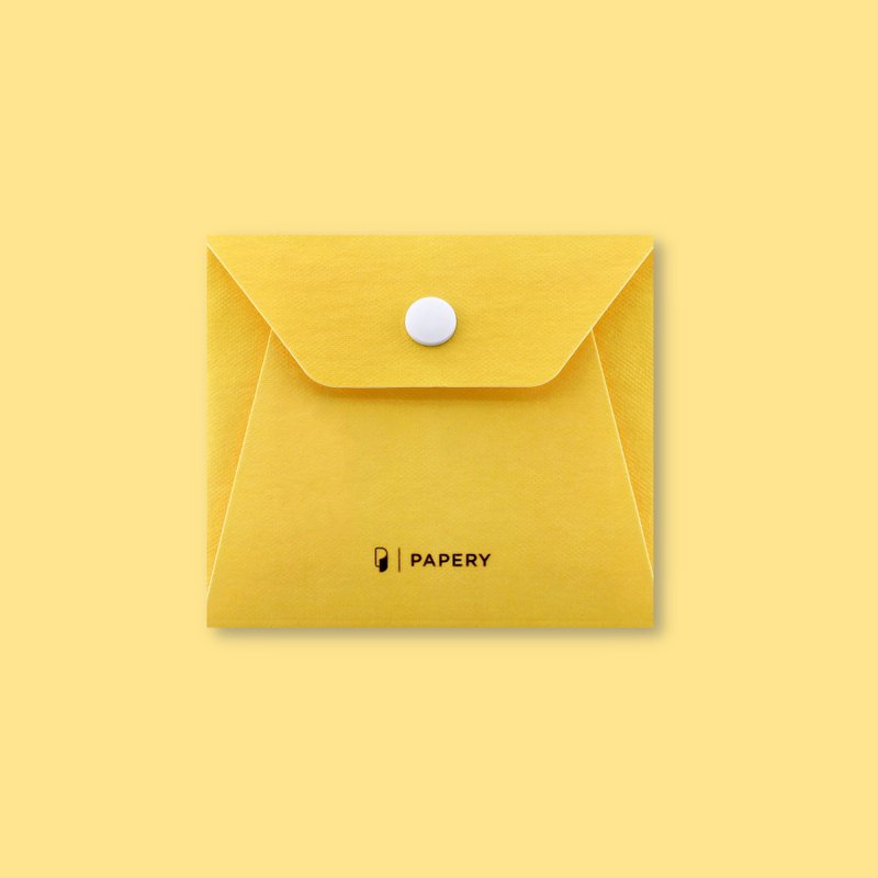定制化礼物MASKfolio S短版口罩套MOODTONE - CHEERFUL - 口罩 - 纸 黄色