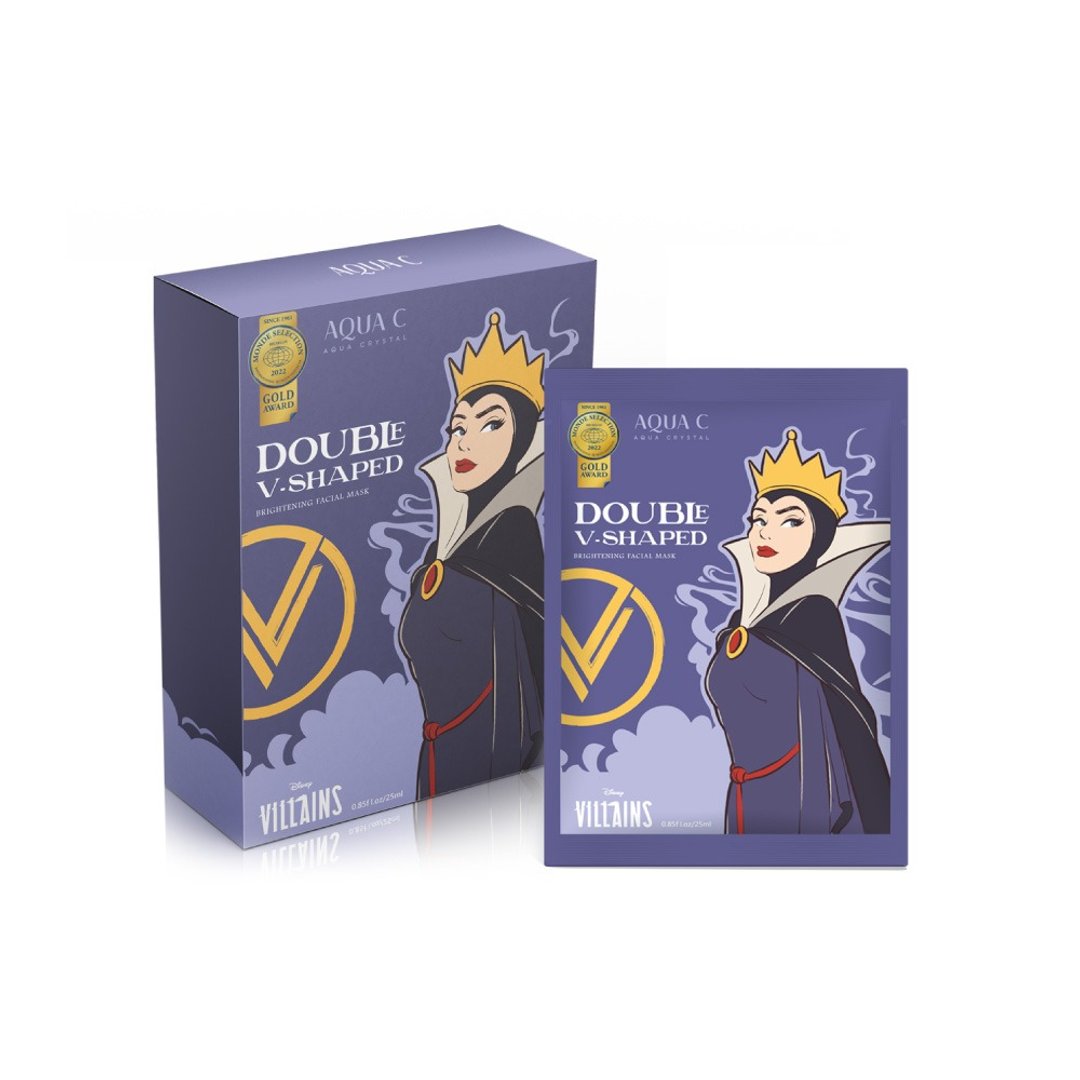 AQUA C.花漾皙 肌光双 V 面膜 (10 入/盒装) - 面膜/冻膜 - 纸 