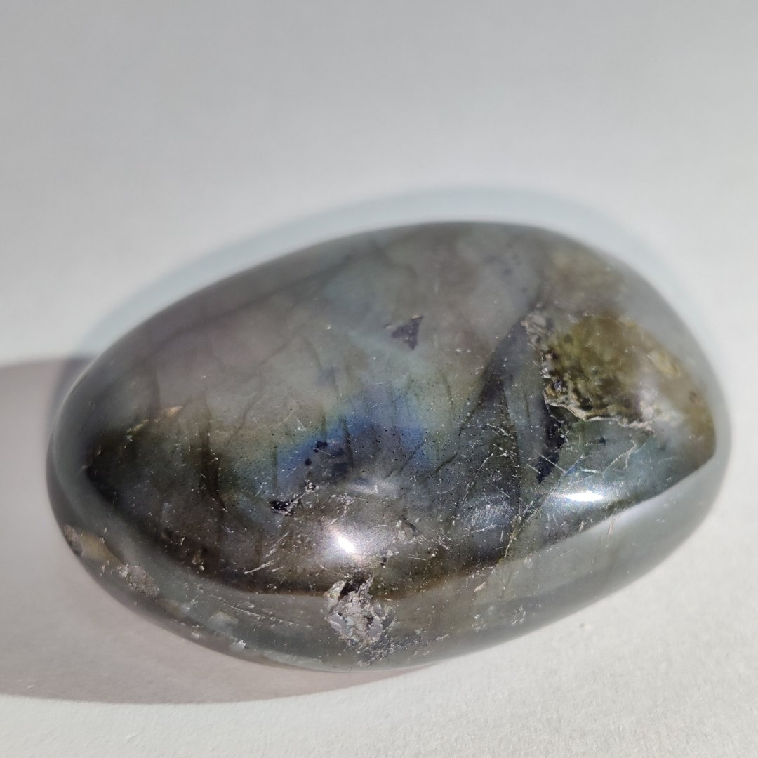 拉长石 月光石 彩光 已打孔 随形 摆件 原石 晶簇 天然水晶 水晶 - 摆饰 - 水晶 