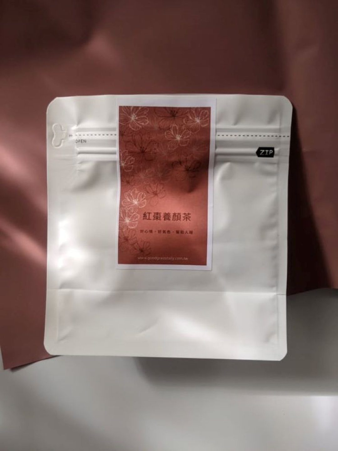 红枣养颜茶. 好心情, 好睡眠, 好气色. - 茶 - 植物．花 红色