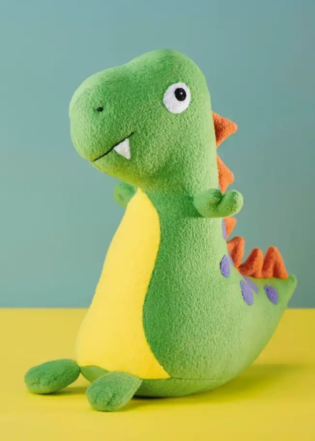 DIY Plush Dinosaur Toy, Kids Toys PDF, Nursery Decor, Kids Gift. - 编织/刺绣/羊毛毡/裁缝 - 羊毛 多色