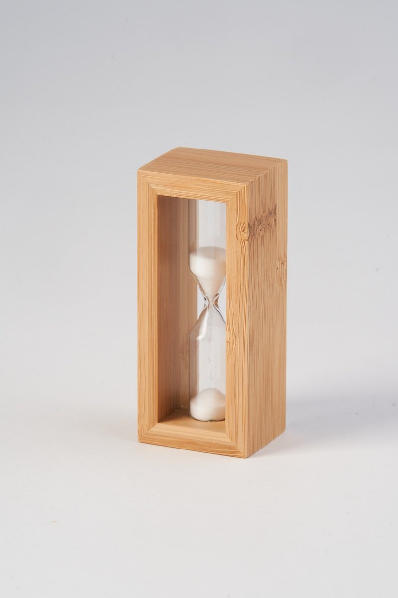 竹沙漏 泡茶计时器  1分钟  3分钟 - 时钟/闹钟 - 竹 金色