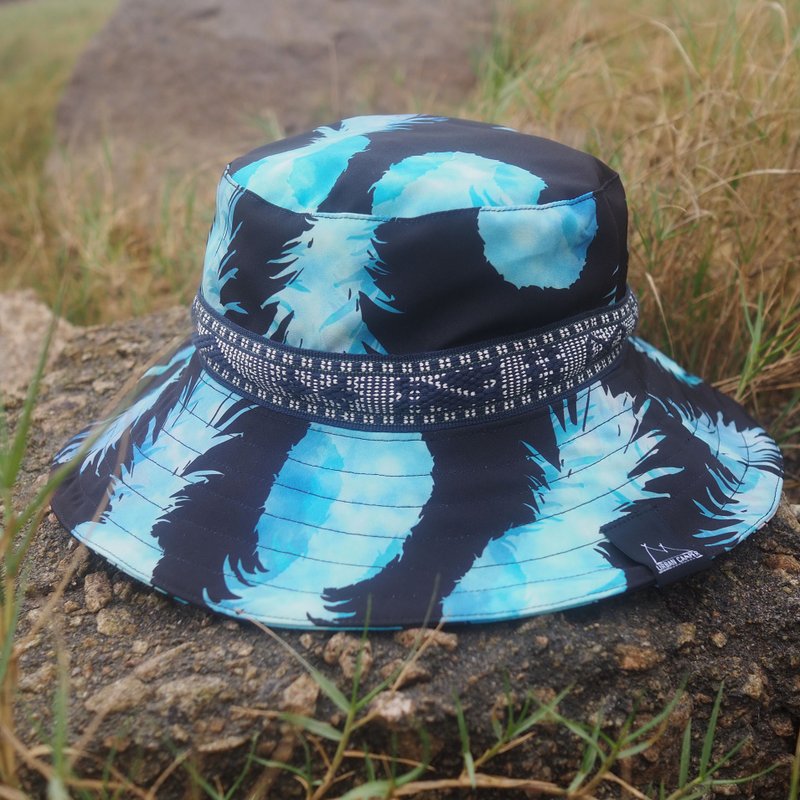 登山帽 Scrap Bucket Hat | 香港手造 - 帽子 - 聚酯纤维 
