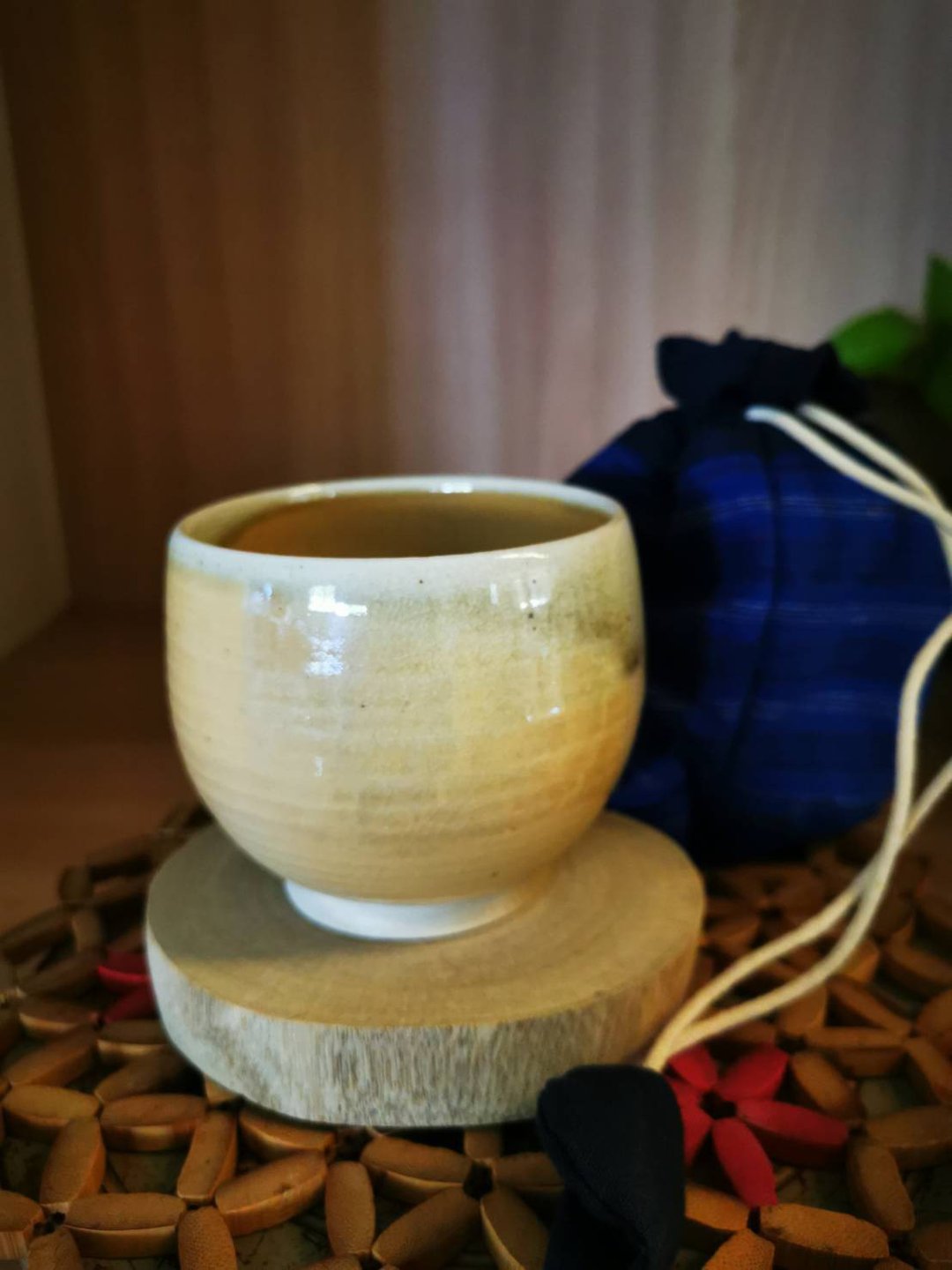 瓷土柴烧杯 - 茶具/茶杯 - 陶 