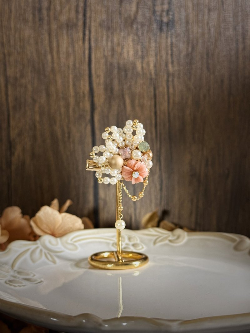 【新品优惠】美丽佳人 香织 发夹胸针两用饰品 - 发饰 - 其他材质 