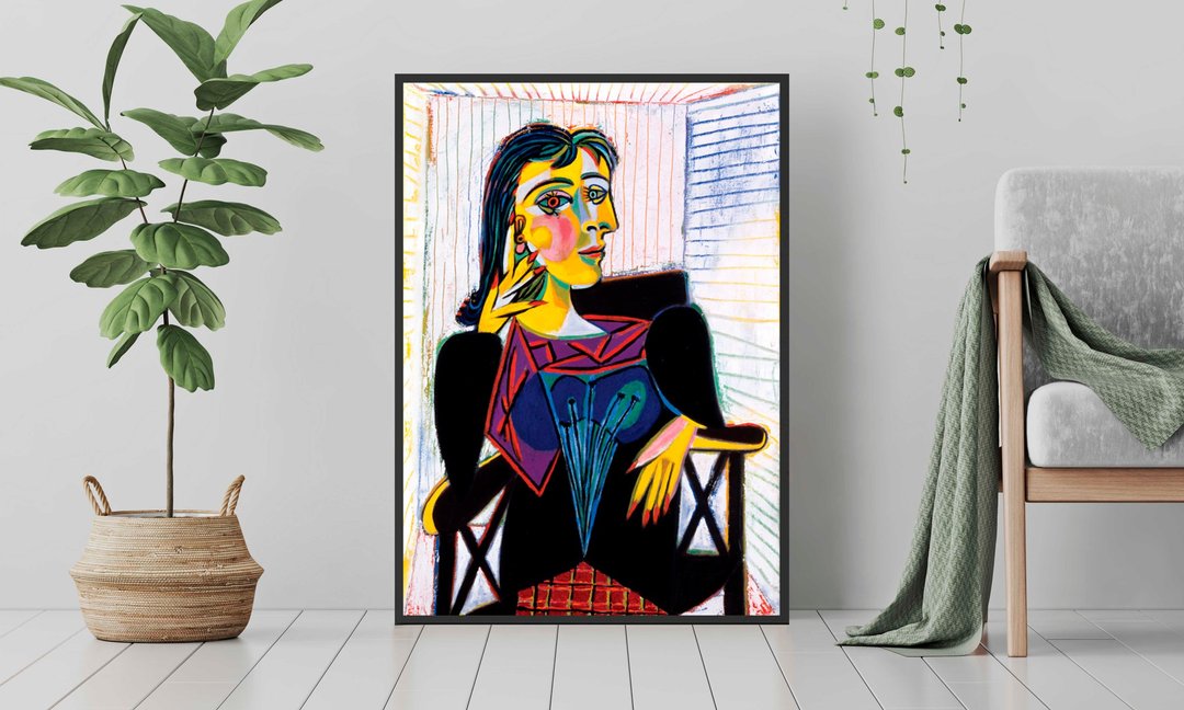 Dora Maar, Dora Maar print, Dora Maar art, Printable Poster, Digital Download - 电子手绘真人画像/绘画/插画 - 其他材质 