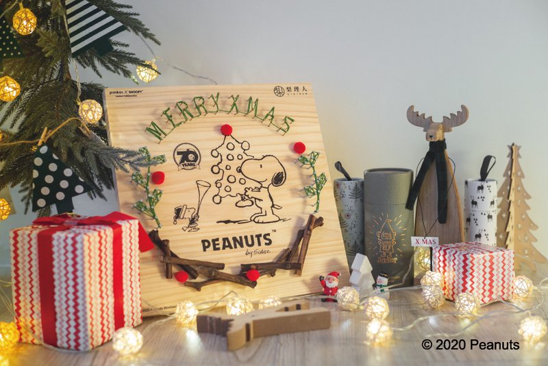 Peanuts 70周年疗育钉绕画 - 木工/竹艺/纸艺 - 木头 