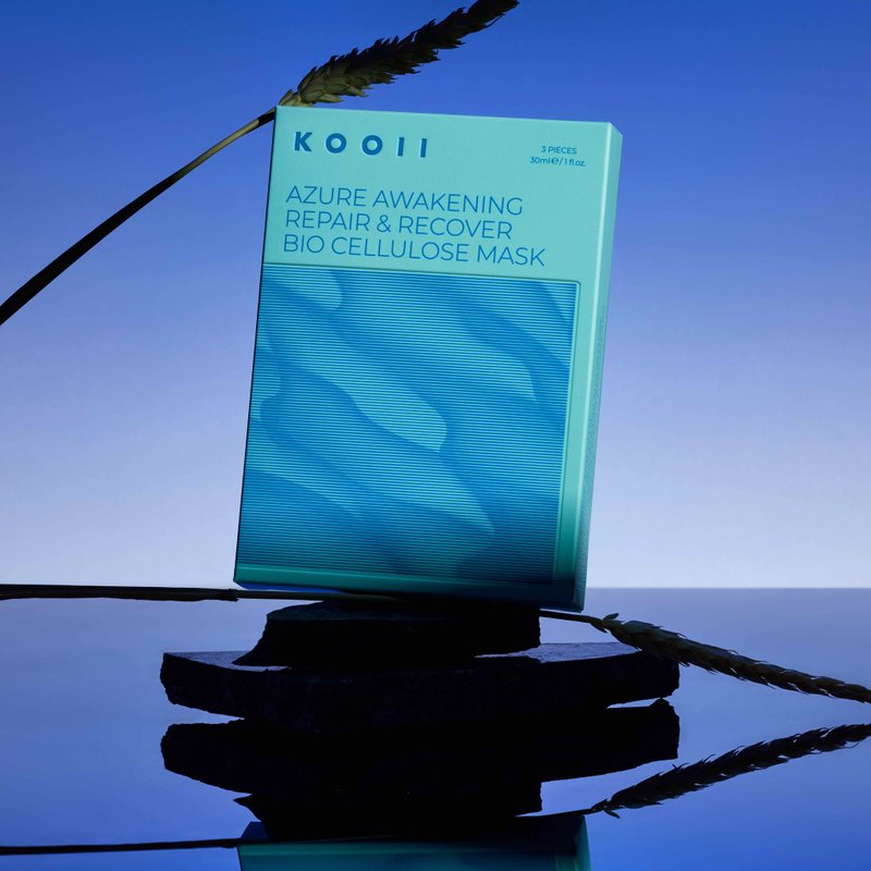 蓝觉生物纤维水面具 - 面膜/冻膜 - 其他材质 蓝色