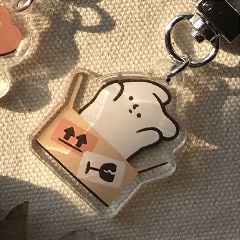 易碎物品 十大疗愈小物压克力吊饰 - 吊饰 - 压克力 白色