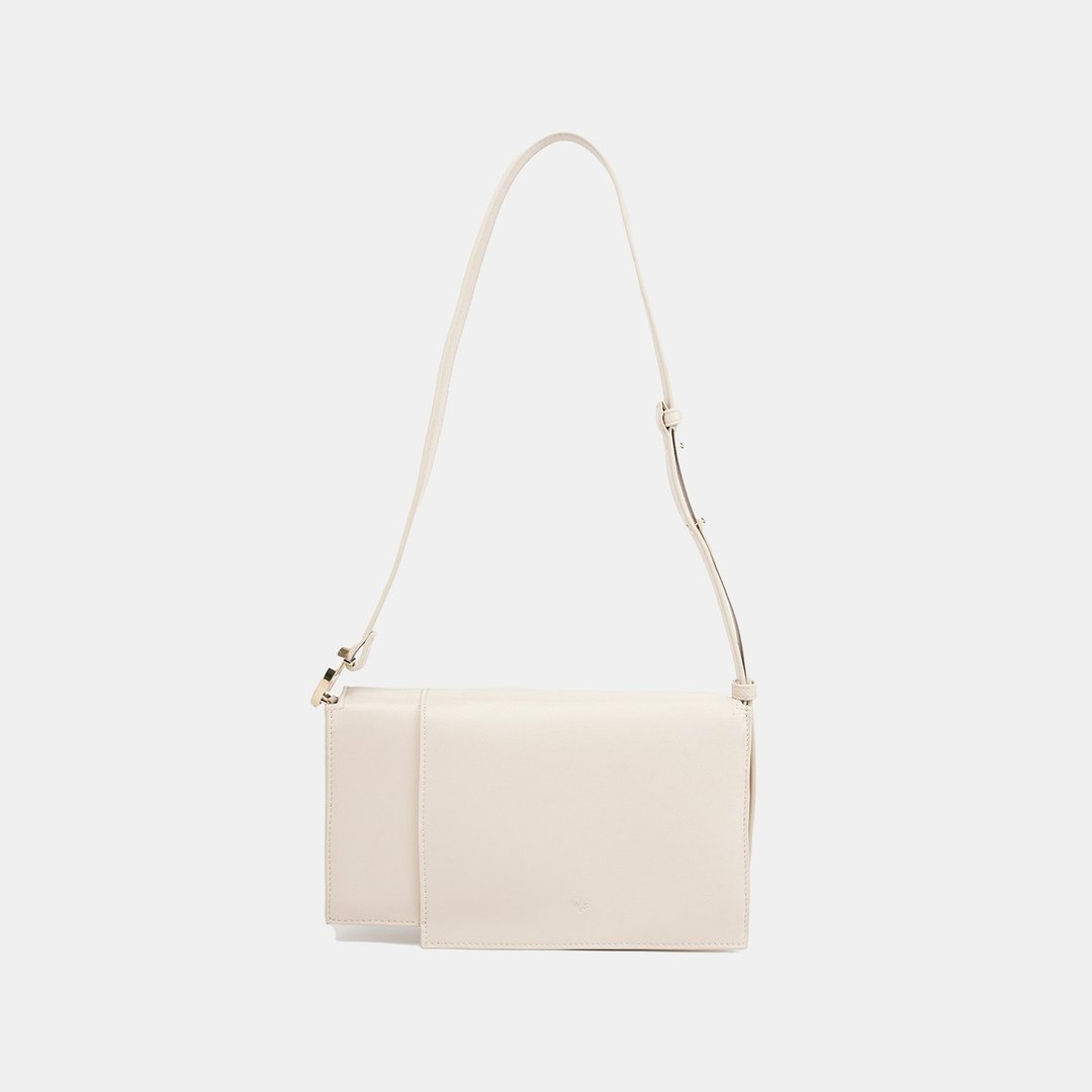 Peddle Corn leather Bag 玉米基纯素皮革 手提包 侧背包 斜背包 - 侧背包/斜挎包 - 人造皮革 白色
