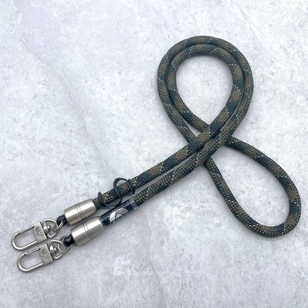 niji手机挂绳 丛林迷彩 / 反光间仔 9.5mm Woodland reflective - 其他 - 塑料 多色