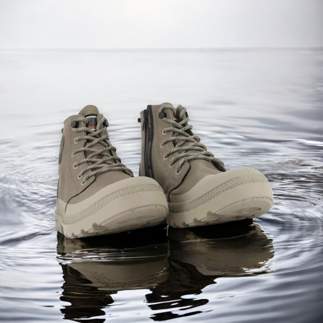 PALLADIUM PAMPA RECYCL LT+ WP+ 拉链防水靴 军绿 74066 - 雨鞋/雨靴 - 其他材质 多色