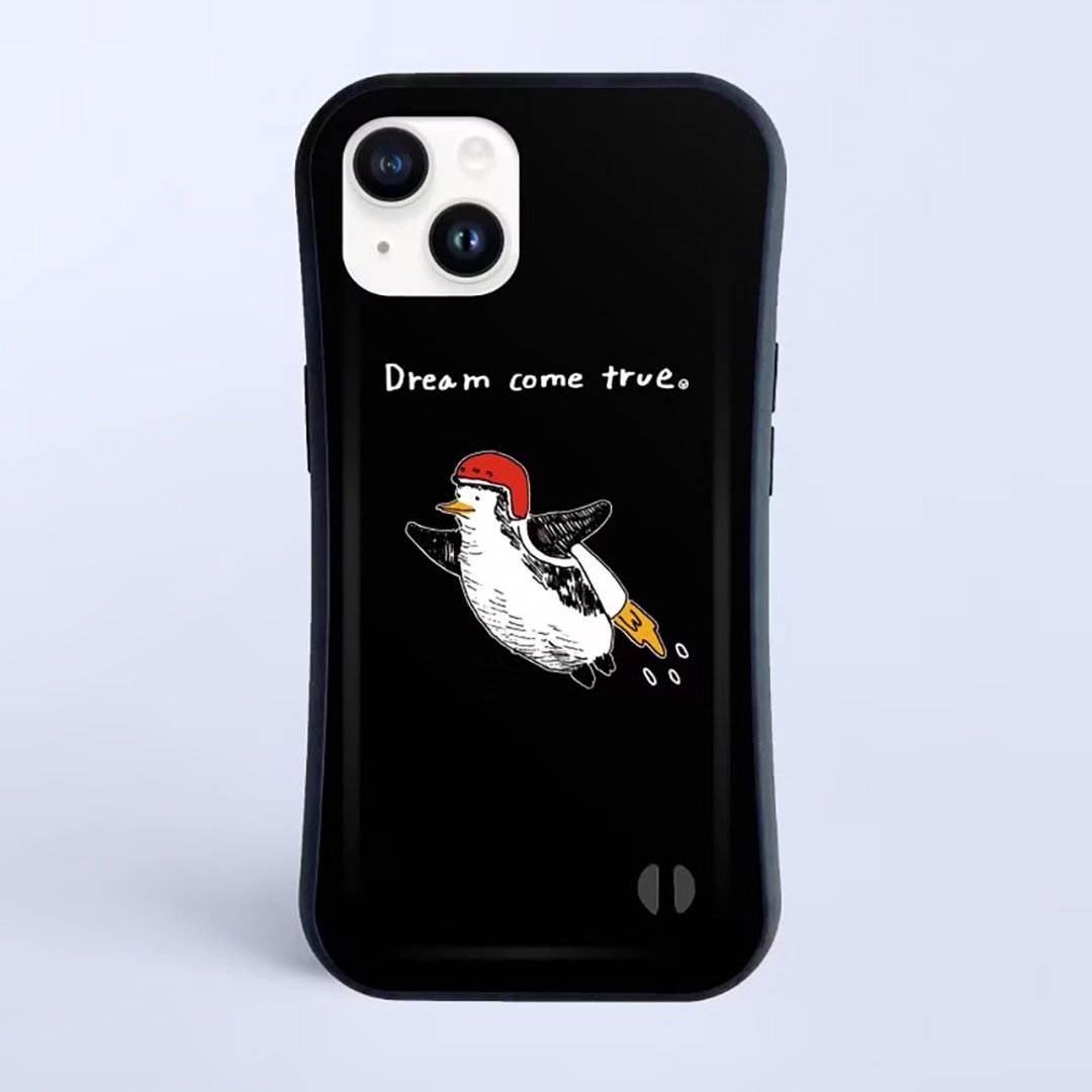 Dream come true. / 防撞握感 iPhone 保护壳 - 手机壳/手机套 - 塑料 白色