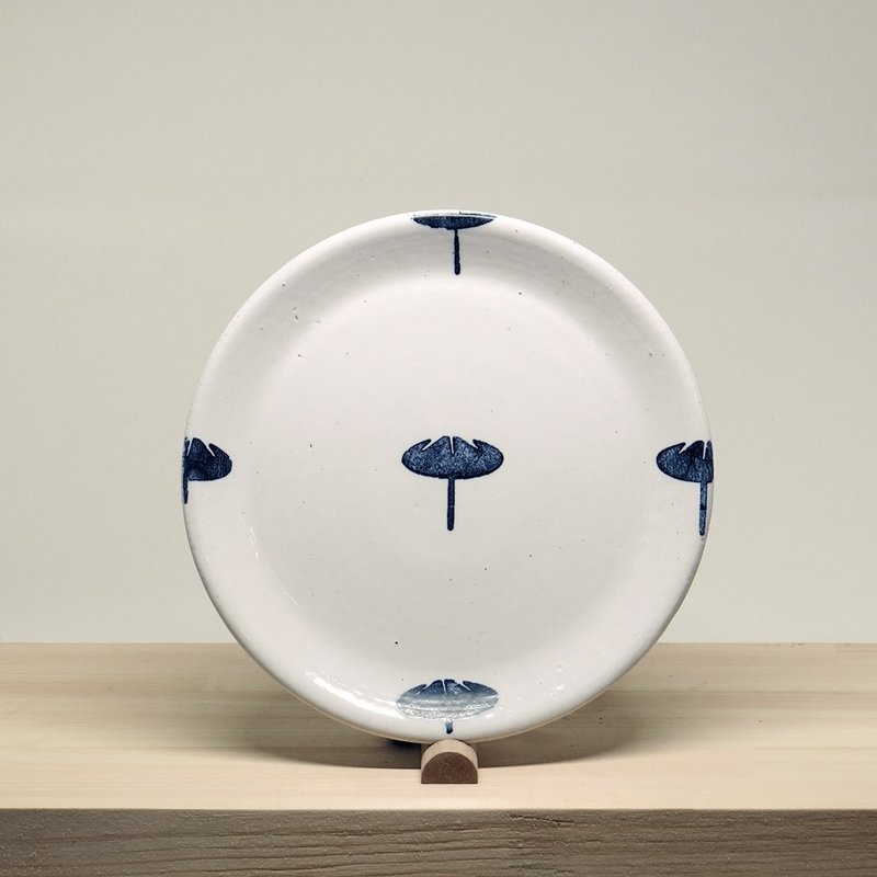 【保 护】小圆盘-关心与贴心的小伞 - 浅碟/小碟子 - 其他材质 白色