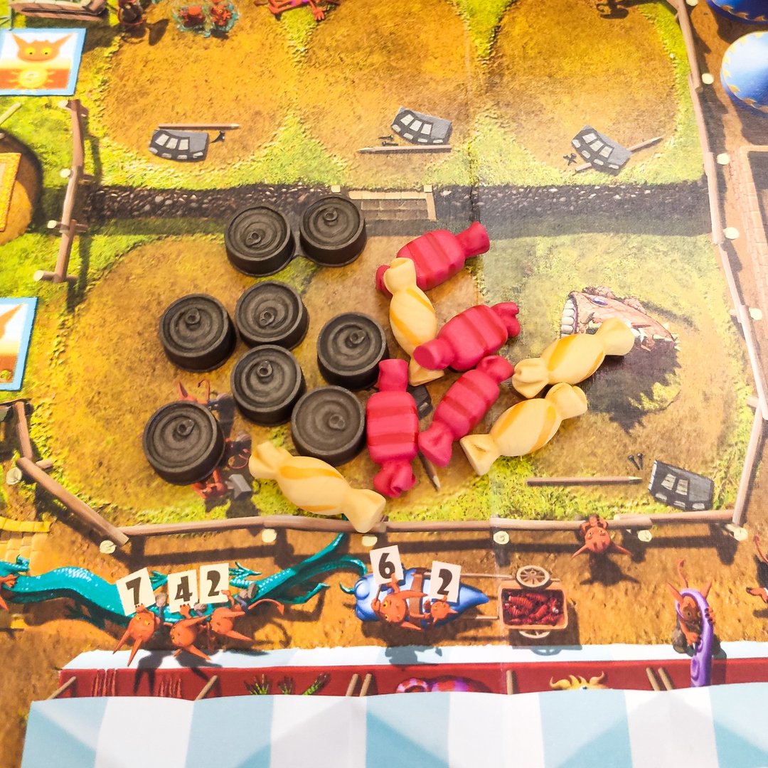 与 Dungeon Petz.Dark Alleys 棋盘游戏兼容的豪华资源代币。 - 桌游/玩具 - 其他材质 