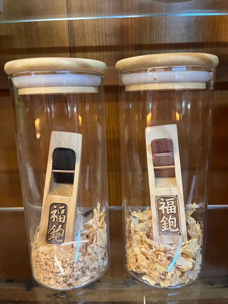 台湾桧木丨(小组)福刨/福报丨刀片-进口桧木丨创意木作品 - 摆饰 - 木头 