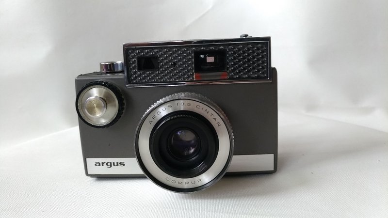 古董相机 1960 Argus Autronic 35 (含相机盒) - 相机 - 其他金属 灰色