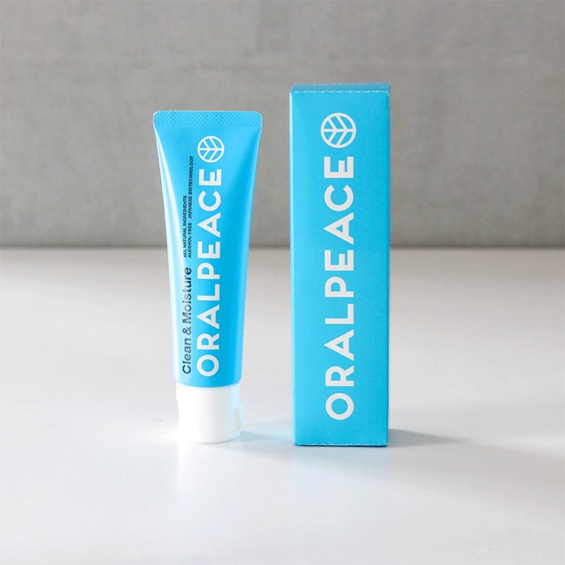 人用清新薄荷酵素牙膏 日本专利原装 ORALPEACE口乐平 牙周凝露 - 牙刷/口腔清洁 - 浓缩/萃取物 蓝色
