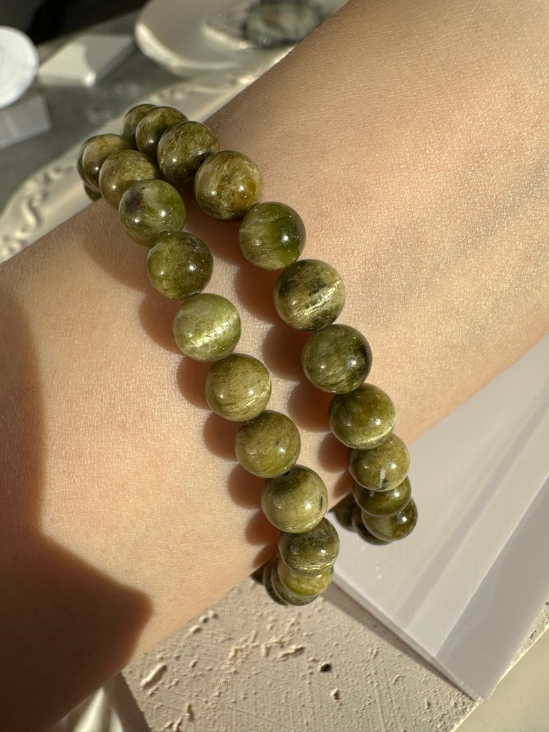心忱-猫眼绿碧玺 森林里的一束光 - 手链/手环 - 水晶 绿色
