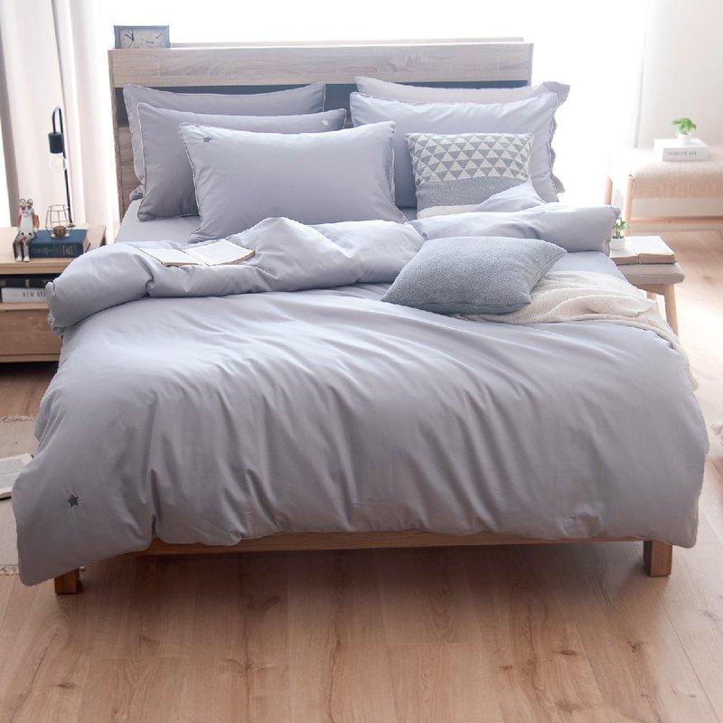 DR7000 云水蓝  白金埃及棉 GIZA 94 床包枕套/床包被套组 台湾制 - 寝具 - 棉．麻 