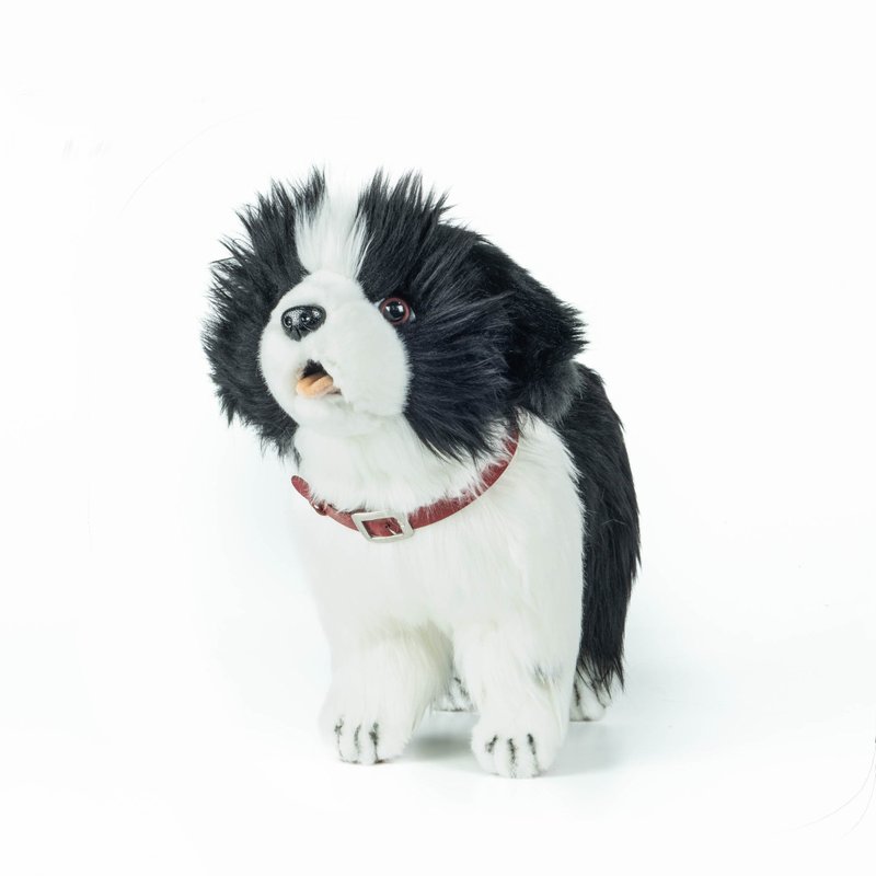 Hansa 8370-边境牧羊犬幼犬35厘米长 - 玩偶/公仔 - 环保材料 黑色