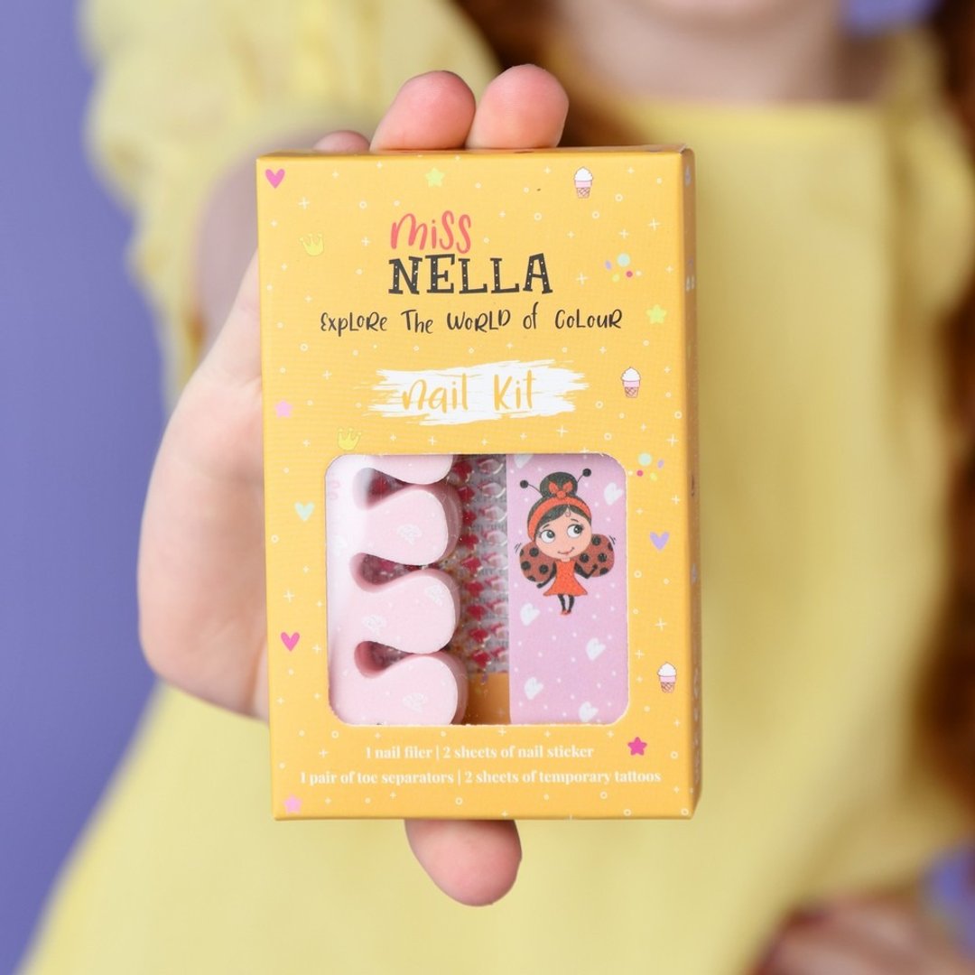 (跨境台湾出货)【Miss NELLA】妮娜公主彩绘配件组 - 彩妆刷具/镜子/梳子 - 其他材质 多色