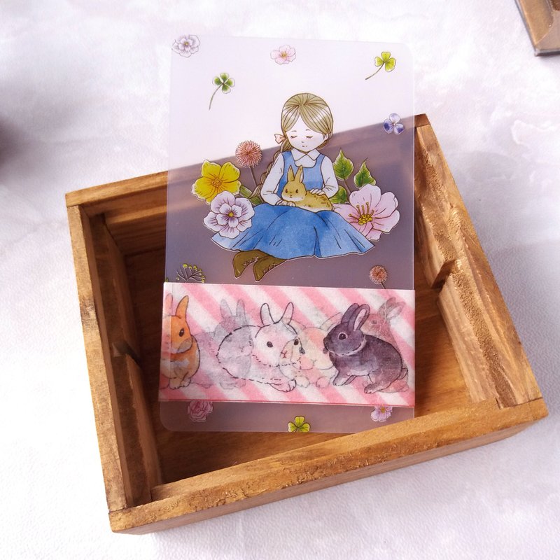 纸胶带分装 - 兔兔品种 - 纸胶带 - 纸 粉红色