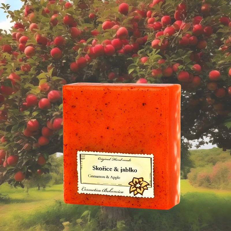 花灿采润肉桂苹果植萃皂 - 肥皂/手工皂 - 浓缩/萃取物 红色