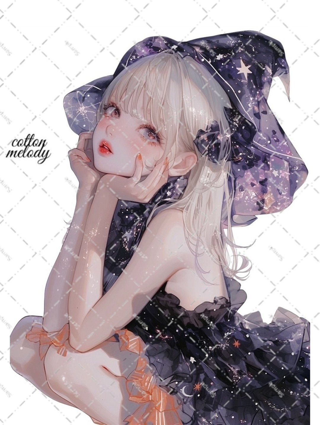 原创贴纸 no.6944 人物贴纸 原创贴纸 人物贴纸 女孩贴纸 原创人物贴纸 - 贴纸 - 纸 