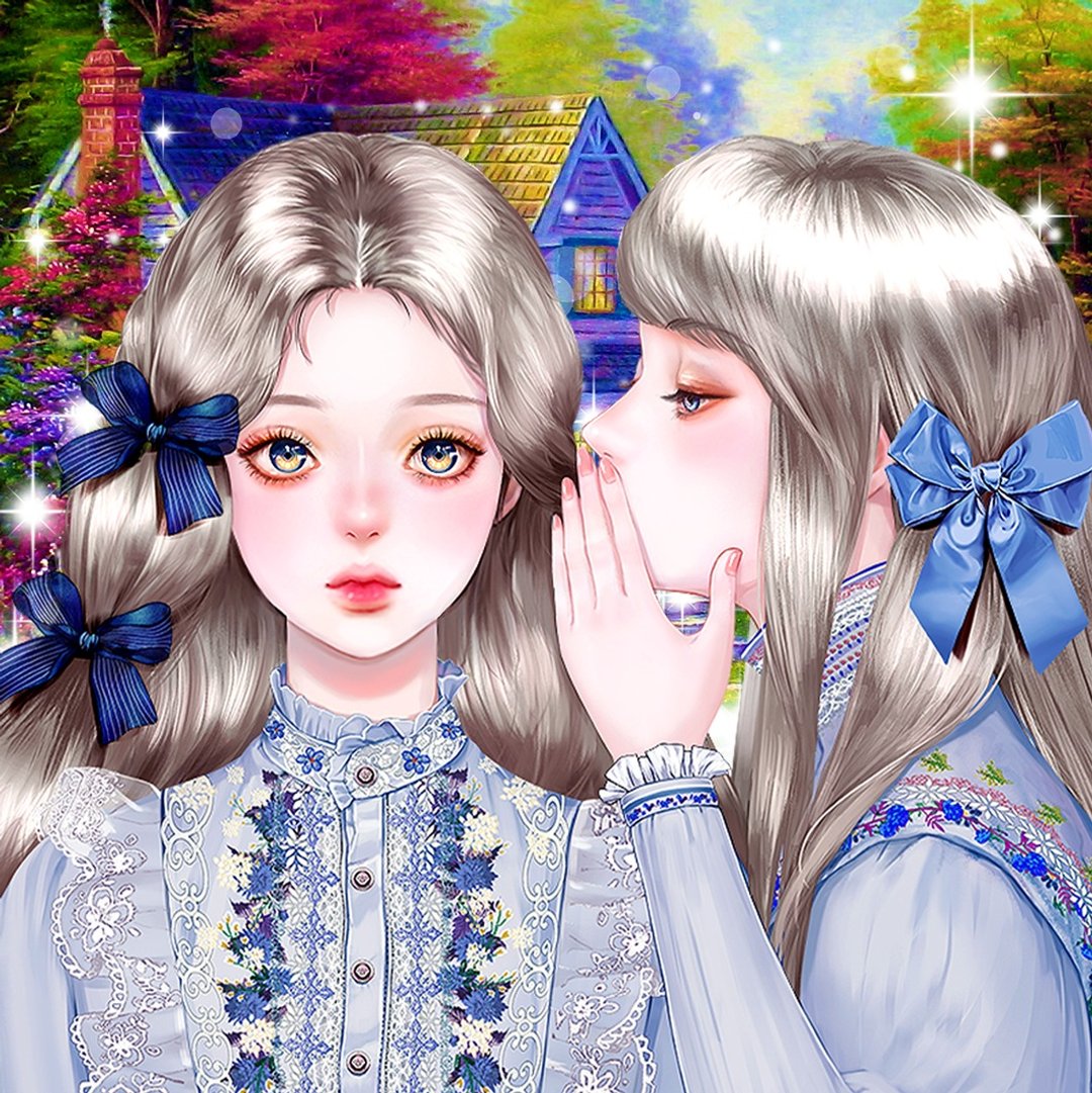 耳语 (5色) - 贴纸 - 纸 